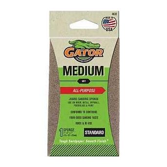 Gator 4632 Sanding Sponge 5 in L 3 in W Medium Aluminum Oxide Abrasive