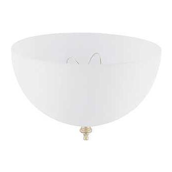 Westinghouse 8149400 Light Shade Dome Acrylic White