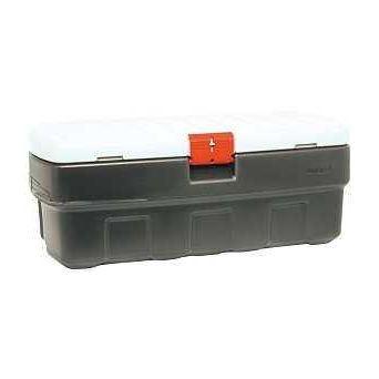 Rubbermaid ActionPacker RMAP480000 Storage Box Plastic Black 43.8 in L 20 in W 17 in H
