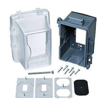 Red Dot CKPM Cover 6-5/32 in L 4-11/16 in W Rectangular Polycarbonate Clear