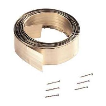 M-D 52000 Weather Stripping Seal 0.03125 in W 1-1/8 in Thick 17 ft L Metal