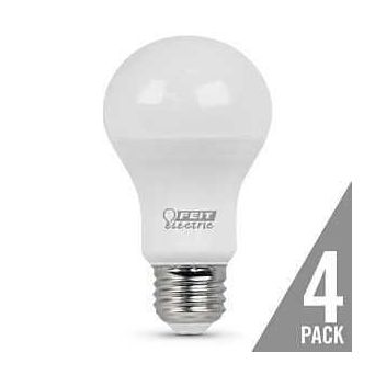 Feit Electric A800/835/10KLED/4 LED Lamp General Purpose A19 Lamp 60 W Equivalent E26 Lamp Base Neutral White Light
