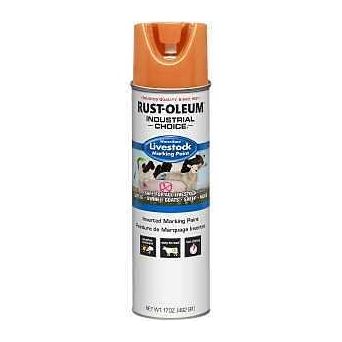 Rust-Oleum 383006 Marking Paint Fluorescent Orange 17 oz