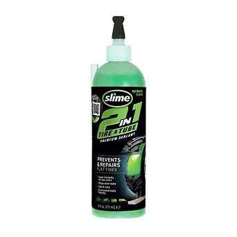 Slime 10193 Tire and Tube Sealant 16 oz Bottle Liquid Odorless Characteristic
