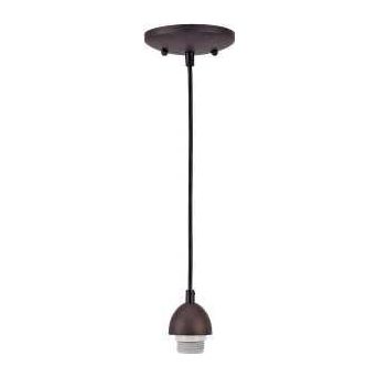 Westinghouse 7028500 Mini Pendant Light Fixture 1-Lamp Incandescent Lamp Oil-Rubbed Bronze Fixture