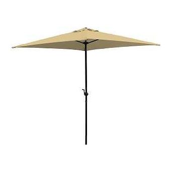 Seasonal Trends UMQ65BKOBD-04 Umbrella 7.8 ft H 6.5 ft W Canopy 6.5 ft L Canopy Square Canopy Steel Frame