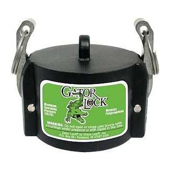 Green Leaf 150CAP Cam Lock Cap 1-1/2 in Male 125 psi Pressure Class Polypropylene