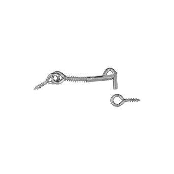 National Hardware V2002 Series N170-746 Hook and Eye Steel Zinc